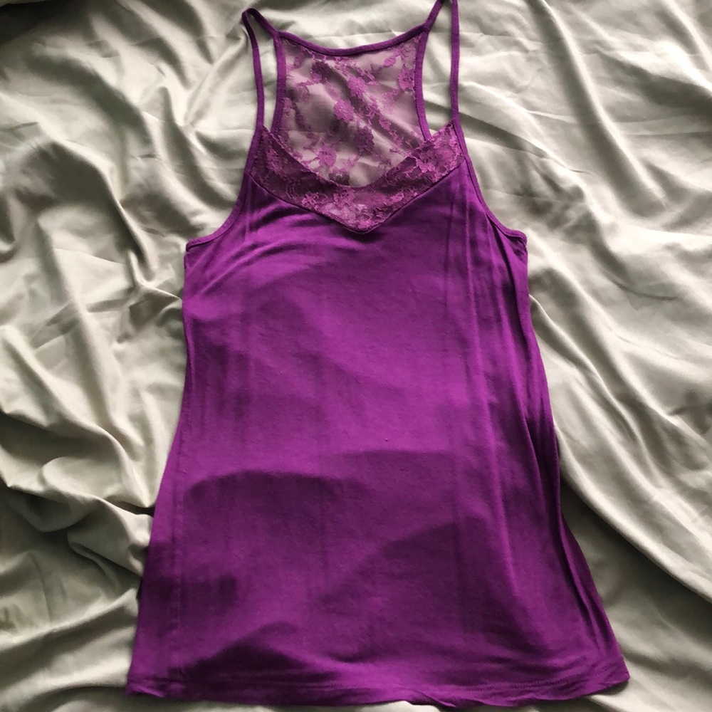 Lace tank top